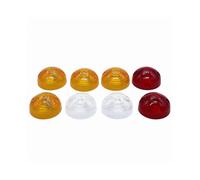 8-Piece Tail Light and Side Lamp Lens Set for Defender Indicator Replacement