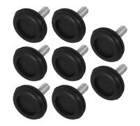 8 piedini in gomma regolabili per lavatrici e mobili, cuscinetti antiscivolo