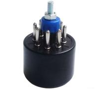 8 Pin Tubi Socket TS-8 per Audio 8 Pin Socket TS-8 per (C) | Contatti, trasmissione del segnale affidabile, design durevole, ideale per sistemi Hi-Fi