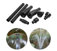 8 Plastica Nero Fontana Ugelli for Acquari, Pesce Serbatoi, Giardino Stagni,