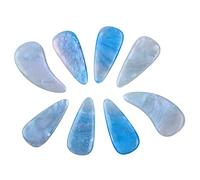 8 Plettri per Dita Guzheng da 3 Cm, 8 Pezzi, Coperture per Unghie Riutilizzabili in Polimero Siliconico per Accessori Guzheng (Colore delle nuvole),Altri accessori per strumenti a corda