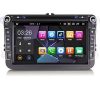 8 Pollici Android 14 8-Core 4GB+64GB DVD Autoradio GPS Navigatore per VW Passat B6 Golf 5 6 Touran Tiguan Jetta T5 Skoda Seat Bluetooth 5.0 CarPlay Android Auto WiFi Canbus Controllo del volante