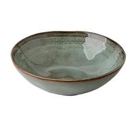 8 pollici irregolare ciotola, Retro ceramica forno-cambiato piatto ciotola, capacità 900ml