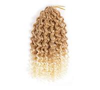 8 pollici Ombre sintetico Curl Bounce Crochet Hair Afro Kinky Curly Crochet Trecce(27/613)