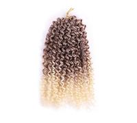 8 pollici Ombre sintetico Curl Bounce Crochet Hair Afro Kinky Curly Crochet Trecce(4/613)