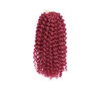 8 pollici Ombre sintetico Curl Bounce Crochet Hair Afro Kinky Curly Crochet Trecce(Bug)