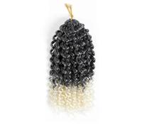 8 pollici Ombre sintetico Curl Bounce Crochet Hair Afro Kinky Curly Crochet Trecce(T1B/613)