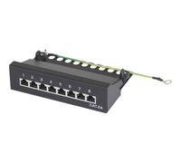 8 PORTE PATCHBOX DI RETE CAT 6A 1 U