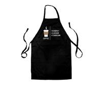 8 Punta Caffè - Unisex Bambini Grembiule - Pixel Rétro Nerdy Geeky RPG