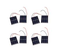 8 PZ 1.5V 400Ma 80X60Mm Micro- Power Solar Celle per Pannelli Solari - Progetti DIY - Giocattoli - Caricabatterie