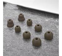 8 PZ Auricolari di ricambio Adatto per Beats Flex/Beats X/Powerbeats Pro Silicone Auricolari Collo-montato Auricolari Accessori (Jungle green)