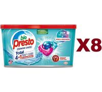 8 PZ BIO PRESTO POWER CAPS LAVATRICE DA 18 CAPS IGIENE E FRESCHEZZA