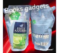 8 pz Felce Azzurra Ricarica Sapone Liquido con Antibatterico Menta e Lime 500ml