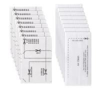 8 Pz Filtro di Protezione Motore e 8 Pz Filtri per Aspirapolvere, Filtri Aria di Scarico Microfiltro, Compatibili con Mie-le Complete C1/2/3, Compact C1/2, Classic C1, Dynamic U1, Serie S200-S8999