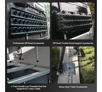 8 Pz Fissaggio A Vite L-Track Con Binario L Track