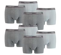 8 Pezzi Head Boxer Da Uomo Boxershorts Basic Pant Intimo Grigio