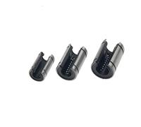 8 pz/lotto LM25UUOP LM20UUOP LM12UUOP 25mm cuscinetti lineari tipo aperto boccola lineare for parti della stampante 3D alberi(LM25UUOP)