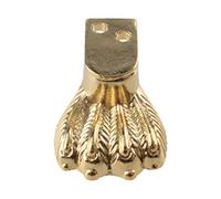 8 pz/pack mobili da scrivania gamba armadio comò artiglio forma in lega di zinco supporto decorazione angolo Protector Hardware scatola di legno armadio moda