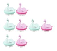 8 Pz Pettine Per Shampoo Da Massaggio Spazzola Per Massaggi Per Animali Domestici Spazzola Districante Per Bambini Lavatesta Pp Bambino Spazzola Per Toelettatura Togliere La Testa