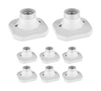 8 pz plafoniera/porta lampada ELEKTRA bianco 1x E27 max 60W