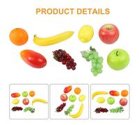8 Pz Plastica Finto Frutta Artificiale Limone Arancione Banana Rosa Mango Decor