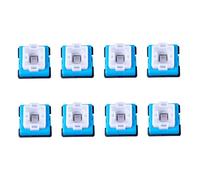 8 PZ Romer G Tastiera Meccanica Interruttore Albero Corpo per Logitech G810 G910 G413 G513 Pro, Interruttori Blu
