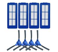 8 Pz/set Filtro Spazzola Laterale Per G10 Hybrid Robot Aspirapolvere Parte