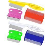 8 pz/set Pettine per la cura del gatto rimuove la bocca e la crosta Piccoli pidocchi pulci pettini forniture per gatti pettine per animali domestici