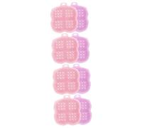 8 Pz Spazzola in Silicone Guanto Esfoliante Esfoliante Spazzola Da Bagno Scrub Da Uomo Accessori Pennello Luffa Scrubber Bambino Pennello Per Il Viso Gel Di Silice