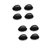 8 Pz Spazzola Per Shampoo Da Massaggio Plastica Cuoio Capelluto Spazzola Per La