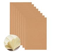 8 Pz Taccuino A5, Quaderno A5 Bianco, Quaderni A5Notebooks, 36 Fogli/72 Pagine Taccuini con Copertina in Carta Kraft per Ufficio, Scuola, Scrivere, Disegnare, Schizzi, Studiare, Prendere Appunti