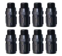 8 regolatori di pressione da 30 psi, regolatore di pressione per valvola di irrigazione da giardinaggio, riduttore di pressione per irrigazione, accessori per sistema di irrigazione