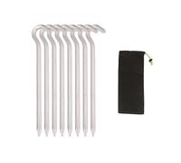 (8 root dressing) Tent Aluminum Alloy Ground Nails Camping Rock Bottoms Ground Anchors Tent Nails