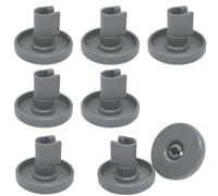 8 ruote per lavastoviglie universali, ricambio per cestello da 40 mm, montaggio per lavastoviglie, compatibili con AEG Favorit/Privileg/Zanussi
