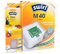 8 Sacchetti aspirapolvere + perle deodoranti compatibile con Miele Young Style - S5 / CH, Young Vision - S5 EcoLine | compatibile con Swirl M40 - M 40 | sacchetti, deodoranti, accessori, ricambi