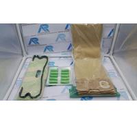 8 SACCHETTI FOLLETTO PER VK 121/122 + CONFEZIONE 10 PROFUMI + SOTTOSPAZZOLA ADAT