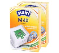 8 Sacchetti per aspirapolvere compatibile con Miele Electronic 8100, 8300, Electronic Turbo, Elite Parquet, Exklusiv-Edition - S5, Extender, Fit for Holiday | compatibile con Swirl M40 - M 40