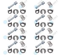 8 Satz YOU.S Cilindro Chiusura Anteriore Destra Per BMW 3er E46 Berlina
