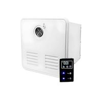 8. Scaldabagno istantaneo senza serbatoio per camper, scaldabagno istantaneo per camper, acqua calda istantanea da 55.000 BTU, con sportello da 15x15 pollici, adatto per camper/roulotte white
