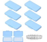 8 scatole di cera parentesi graffe, cera ortodontica per parentesi graffe, cera dentale per parentesi graffe e pazienti per proteggere la cura orale parentesi graffe