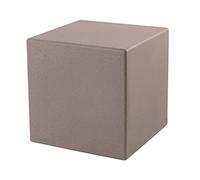 8 seasons Design cubo solare 33 cm Shining Cube (tortora) LED bianco caldo, sensore crepuscolare - resistente alle intemperie - lampada solare per esterni (giardino, terrazza, balcone) - tavolino