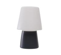 8 seasons Design No. 1 (antracite) Mini lampada micro - 12 cm LED decorativo con batteria e USB-C - ricaricabile, senza fili e decorativo, luce d'atmosfera ideale per interni