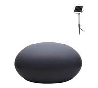 8 seasons design Shining Eye Lampada d'appoggio, antracite - incl. lampadina - incl. modulo solare