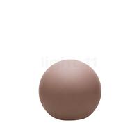 8 seasons design Shining Globe Lampada d'appoggio, tortora - ø40 cm - incl. lampadina
