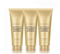 8 Seconds Maschera Rivitalizzante per Capelli, Maschera Riparatrice per Tinta, Maschera Idratazione Intensiva, Riparazione Idratazione Profonda, Per tutti i tipi di capelli (3PCS)
