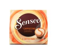 8 Senseo Caffè Pads Tipo Cappuccino Caramel per Doppio Aromatizzati