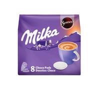 3X 8 Pads Di Cioccolato Milka Senseo Senza Caffè Per Doppio Supporto Gusto