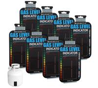 8 sensori magnetici riutilizzabili di livello del carburante, indicatori di gas propano e butano, indicatore di gas a base di animali domestici, per cucinare all'aperto, elettrodomestici