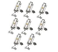 8 serrature in acciaio inox antitheft Security Tasto Open Door Hardware chiusura automatica a molla