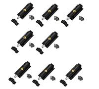 8 serrature in acciaio inox antitheft Security Tasto Open Door Hardware chiusura automatica a molla